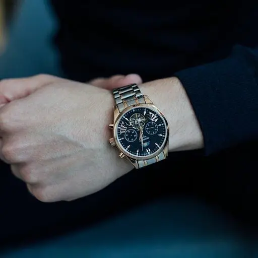 Мужские наручные часы Guanquin Prestige Gold - фото 5