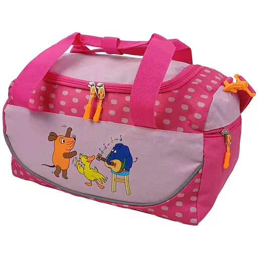 Спортивна сумка для дівчинки Hanson Die Maus рожева 18L sum0028899 - фото 1