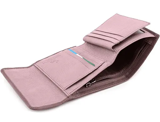 Кожаный женский кошелек Marco Coverna 12х10х2.5 см acs0024525 - фото 5