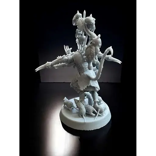 Фигурка Скавен в подарок или коллекцию, разного размера, высококачественная 3д печать - фото 6