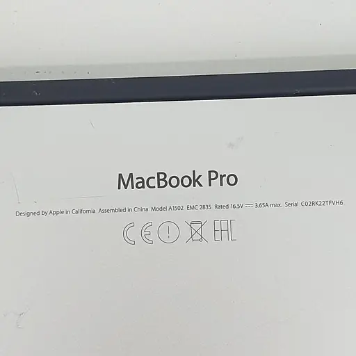 Ноутбук Apple MacBook Pro 13'' A1502 Retina (C02RK22TFVH6) (i5-5257U/8/256SSD) - Class B - фото 2