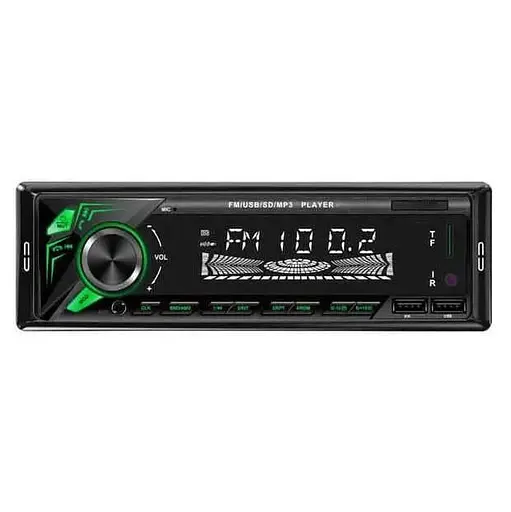 Автомагнітола Boschmann BM-5602 1DIN з Bluetooth і ISO-роз'ємом, RGB-підсвітка панелі, 2xUSB, microSD/TF, AUX вхід, MP3 - фото 2