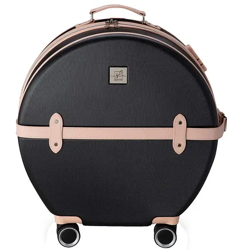 Валіза Semi Line 20" (S) Black/Pink Cream (T5671-2) (DAS302670) - фото 4