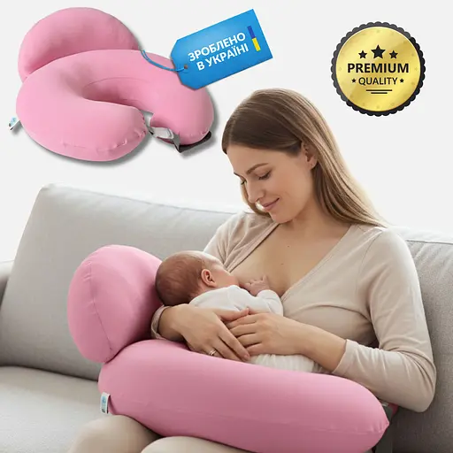 Подушка для годування Sei Design диванчик пудра 60х70х16 см (8000036177_пудра) - фото 8