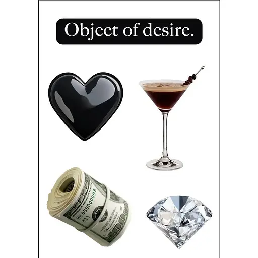 Стикерпак Cobart 3Д "Object of desire"