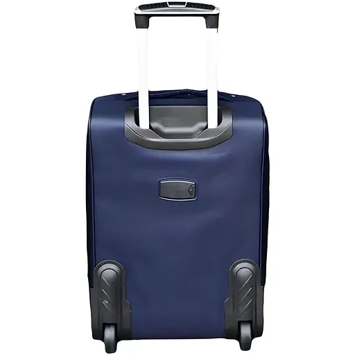 Набір тканинних валіз 3в1 з кодовим замком і телескопічною ручкою синій (M90-3) - фото 2