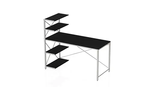 Компьютерный стол Ferrum-decor Джек 75x140x70 Белый ДСП Сосна Кембра (FRD-105422) - фото 4