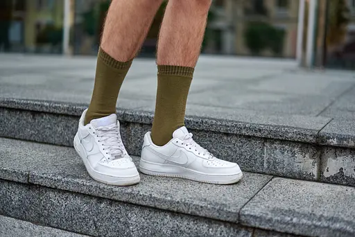 Носки водонепроницаемые Dexshell Ultra Thin Crew OG (Хаки) размер S (36-38) - фото 6