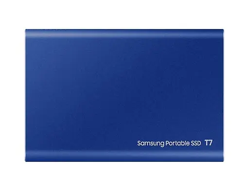 Накопичувач зовнішній SSD 2.5 USB 2.0TB Samsung T7 Indigo Blue (MU-PC2T0H/WW) - фото 4