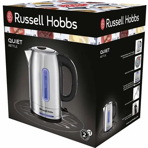Чайник Russell Hobbs 1.7 л металл 26300-70 черный - фото 10