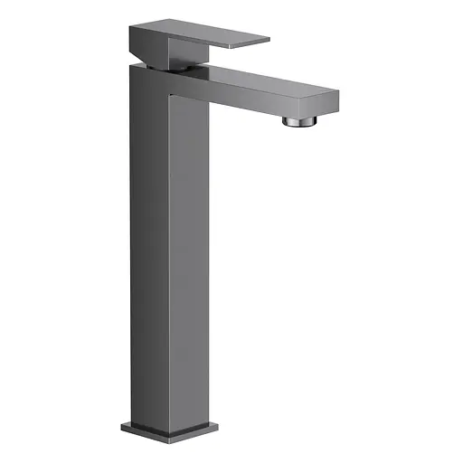Смеситель для умывальника высокий Volle Pardo pistola gris 1548.010206 Графит - фото 1