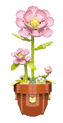 Конструктор цветы Flowers Zuanma NO116-1 детали 315 - фото 1