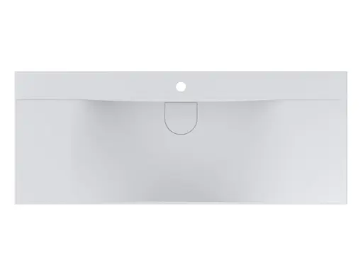 Умивальник Miraggio Fly 1200 matt 0000689, Білий матовий - фото 3