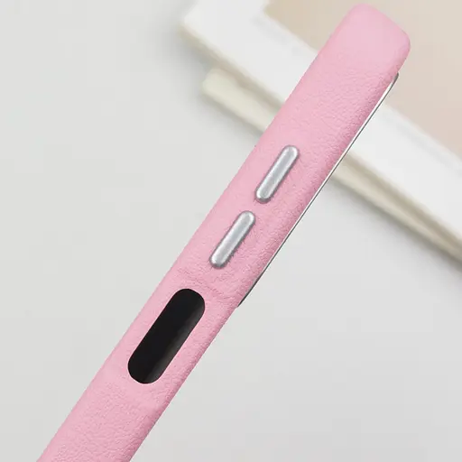 Чохол Epik шкіряний Leather Case Metal Buttons для Samsung Galaxy A25 5G Light Pink - фото 5