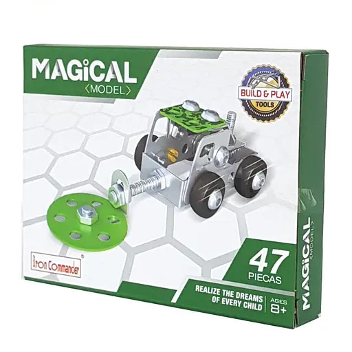 Металлический конструктор Военная серия Build and Play Tools 816B-36 Минный тральщик - фото 1