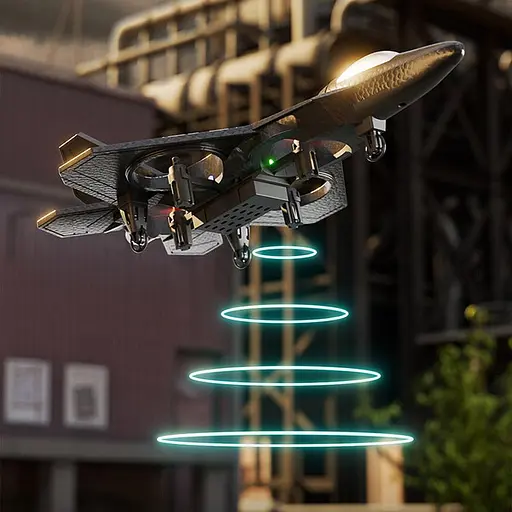 Самолет на радиоуправлении SCHE L0712 Aerobatic (с двумя пультами дистанционного управления) Серый - фото 3