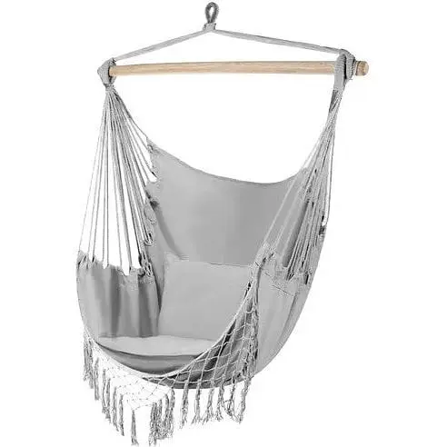 Гамак - бразильське крісло сірого кольору Gardlov 23671 - фото 1
