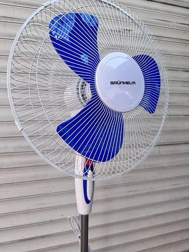 Поворотный напольный вентилятор от сети Grunhelm GFS-1619  Ø40 см 3 режима 35Вт - фото 4