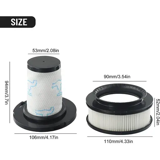 Набір фільтрів для пилососа Rowenta X-Force Flex 11.60, X-Force Flex 12.60, X-Force Flex 14.60, 15.60, (ZR009007, ZR009008) - фото 7