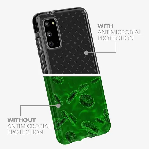 Оригінальний протиударний чохол Tech21 Evo Check для Samsung Galaxy S20 Black - фото 13