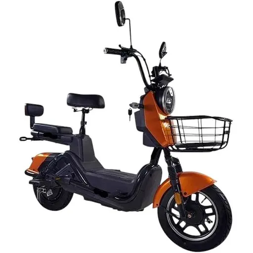 Електроскутер двомісний Crosser CR2 (500W, 60V, 20ah) помаранчевий - фото 2
