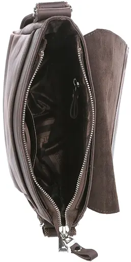 Сумка кожаная мужская SHVIGEL 22х21х7,5 см sum0012804 - фото 4