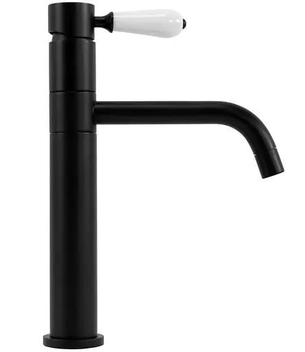 Смеситель для умывальника Rea Serra black низкий REA-B1141 Черный матовый - фото 3