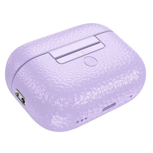 Навушники бездротові Hoco TWS EQ9 вакуумні фіолетовий - фото 3