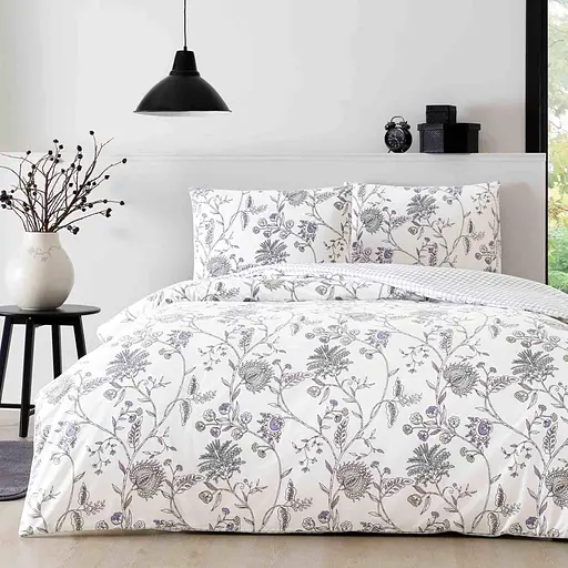 Комплект постільної білизни TAC Rosie Євро Різнобарвний 000230017