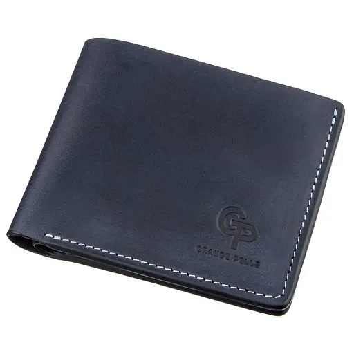 Кожаный портмоне Grande Pelle 9х11х3 см acs0015078 - фото 1