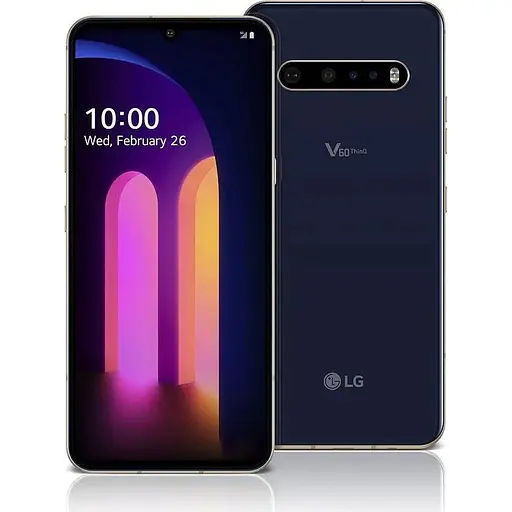 Смартфон LG V60 ThinQ 8/128GB (V600AM) Classy Blue 1 SIM Seller Refurbished - фото 2