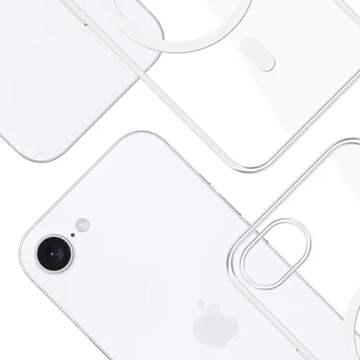 Чехол Clear Case with MagSafe для Apple iPhone 16e Transparent AAA [138722] - фото 4