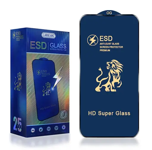 Защитное стекло DK Full Glue ESD Anti-Dust для Apple iPhone 14 Plus 013635 black - фото 4