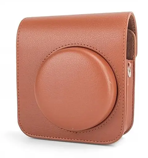 Чехол для фотоаппарата Fujifilm Instax Mini 41 коричневый - фото 4