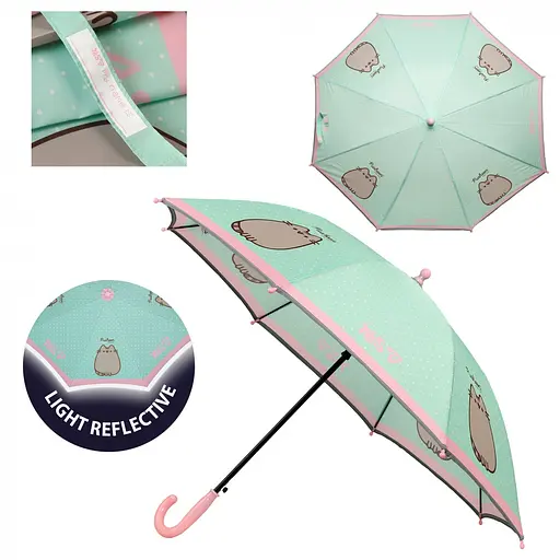 Парасоля дитяча Yes Pusheen зі світловідбиваючим кантом (708489) - фото 2