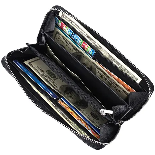 Жіночий шкіряний гаманець ST Leather 19х10.5х2 см acs0029412 - фото 8