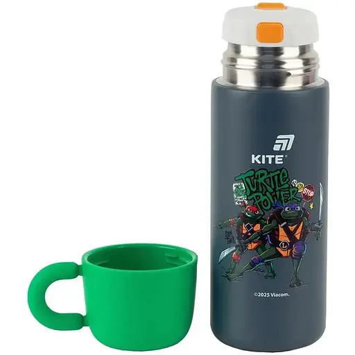 Термос Kite Ninja Turtles 480 мл сіро-зелений (NT25-312) - фото 2