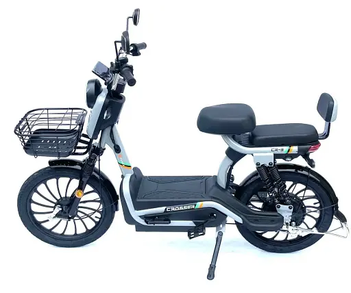 Електроскутер двомісний Crosser CR3 Графенова батарея(600W, 60V, 20Ah) сірий - фото 2