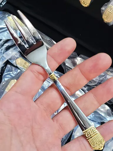 Набор столовых приборов Zepter Z-605 на 12 персон в подарочном чемодане 86 предметов - фото 6