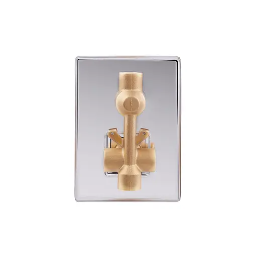 Душова система прихованого монтажу Qtap Aquarius на два споживача QTAQA64103NGC Chrome, Хром - фото 3