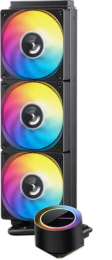 Водяное охлаждение JONSBO TG-360 ARGB Black - фото 2