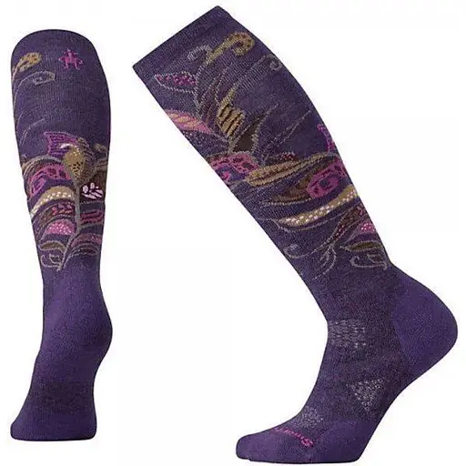 Шкарпетки Smart Wool Wm's PhD Ski Medium Pattern SW15018 Mountain Purple S (1033-SW 15018.591-S)
