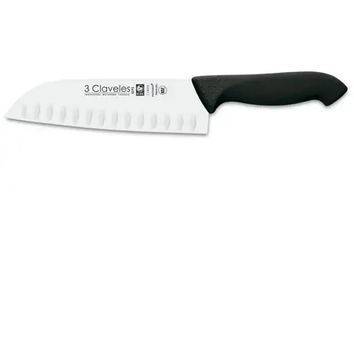 Японский нож Santoku 3 Claveles Proflex (08295)
