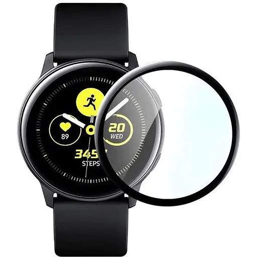 Захисне скло 3D з рамкою Tamister для смартгодинника Samsung Watch Gear S4 44 мм 1 шт.