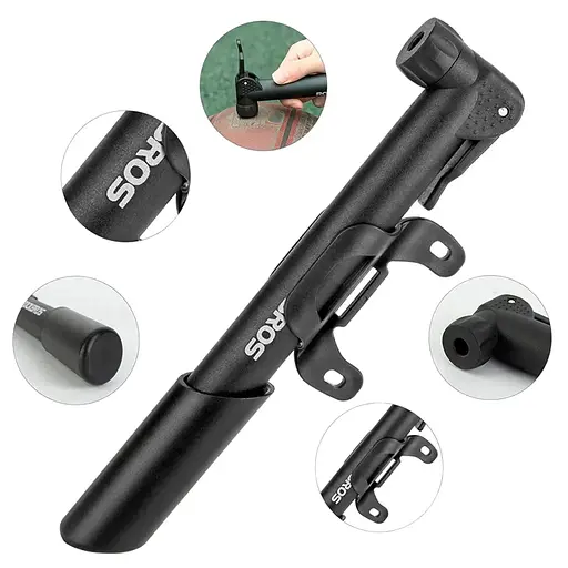 Насос портативний RockBros BG-1046 для велосипеда - фото 3