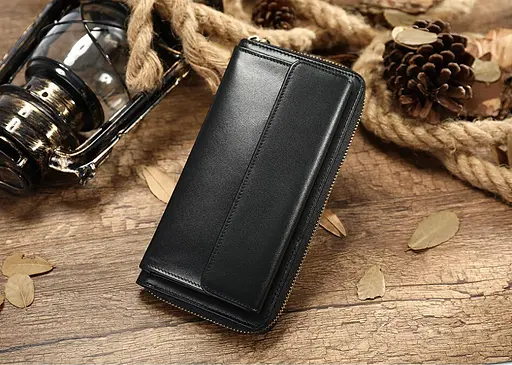 Чоловічий шкіряний клатч Vintage 19,5х9,5х2 см sum0012826 - фото 8