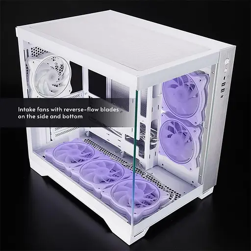 Корпус Chieftec VISIO GM-30W-TG-OP белого цвета без блока питания (GM-30W-TG-OP) - фото 11