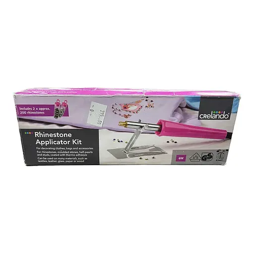 Аппликатор паяльник Crelando со стразами для различных украшений 6 Вт - фото 2