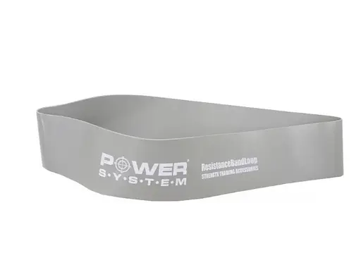 Гумка для фітнесу Power System PS-4063 Flex Loop Strong Grey опір 23 кг (PS_4063_Grey) - фото 3