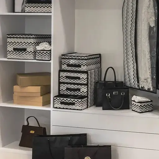 Органайзер Handy Home Zigzag з трьома висувними ящиками, 36х30х30 см (ZSH-07) - фото 5